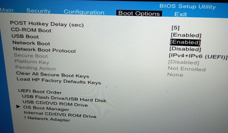 Solved: Can not boot from usb 17-by2053cl , bios version f.67 - HP Support  Community - 8573262