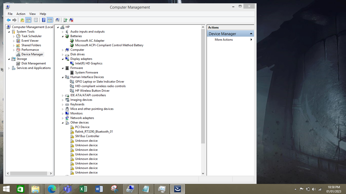 my laptops touch is not working - HP Support Community - 8579804