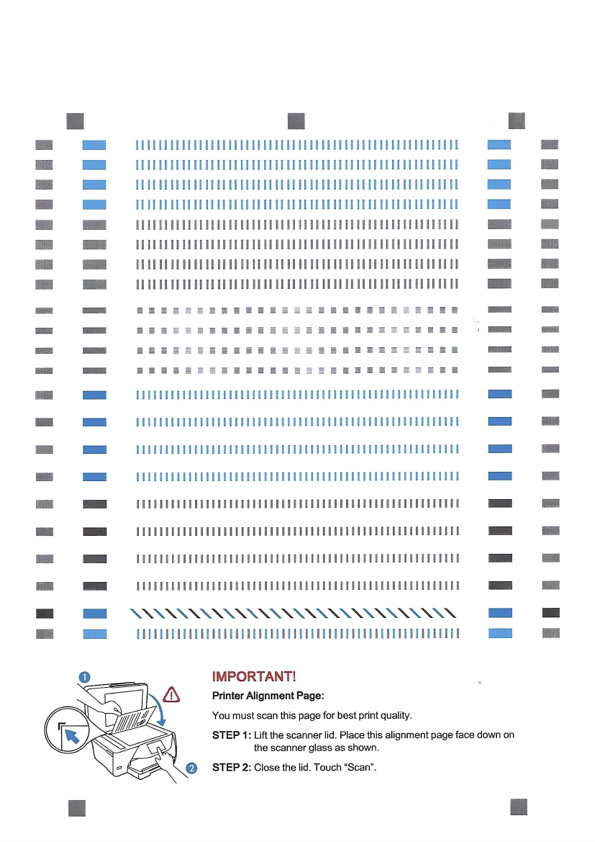 Blue ink not printing or only partially printing HP Support Community