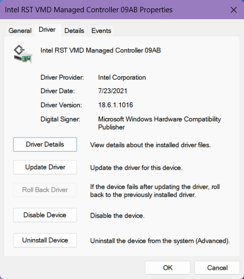 Frequent Crashes on Windows 11 Laptop. Maybe Optane Memory R Frequent Crashes on Windows 11 Laptop. Maybe Optane Memory R