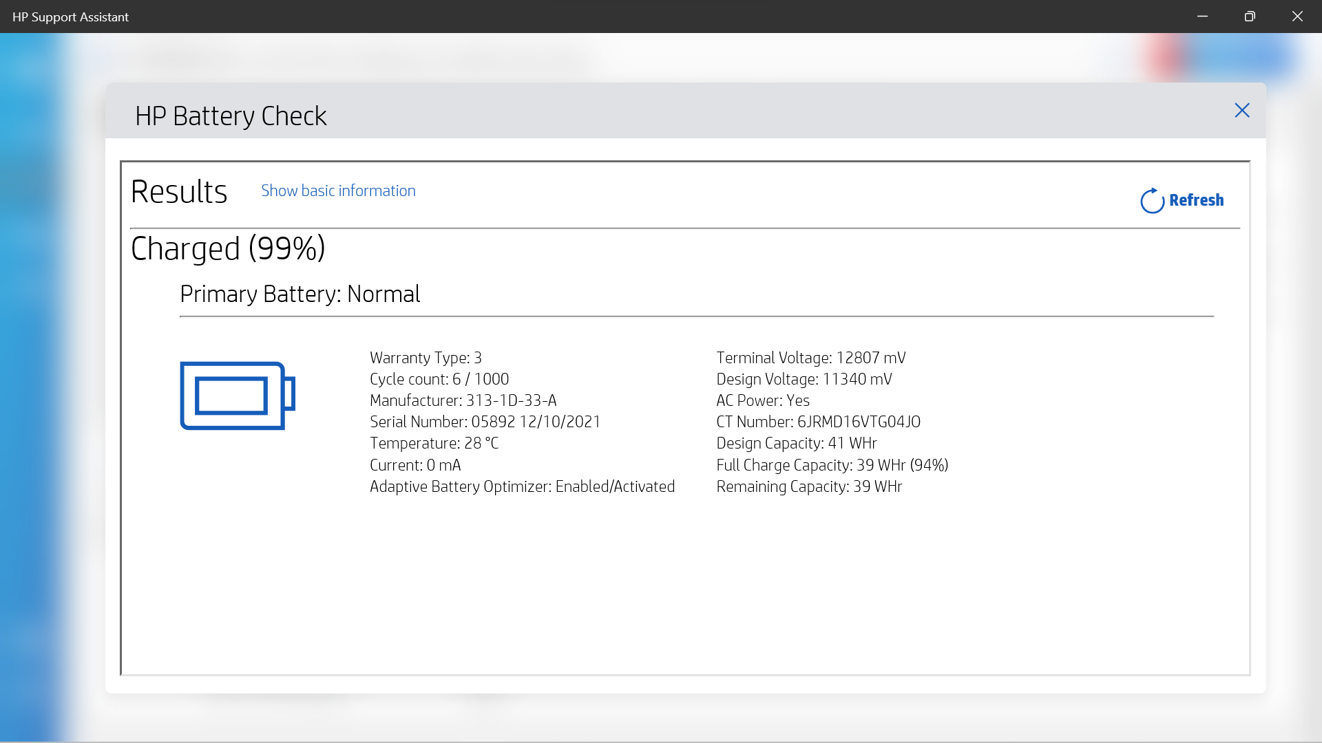 Battery percentage stuck at 99 HP Support Community 8601941