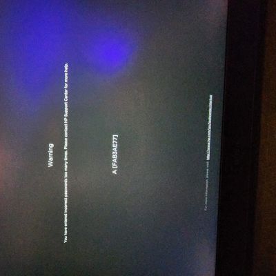Login issue - HP Support Community - 8608246
