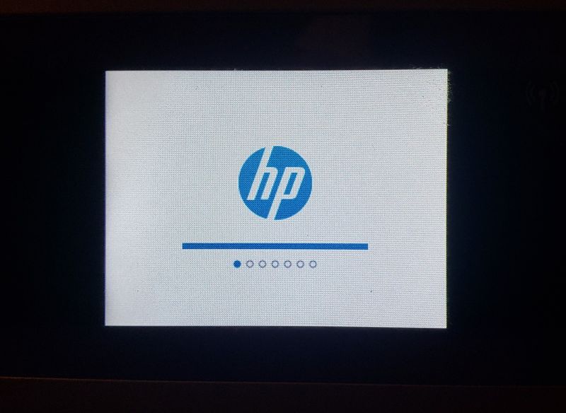 HP 7158 stuck on load screen - HP Support Community - 8612905