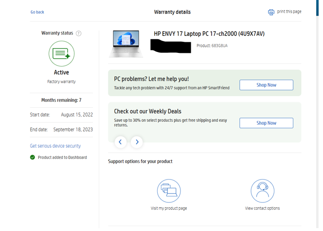 where can i find the HP WARRANTY VALIDATION FORM for my new ... - HP ...