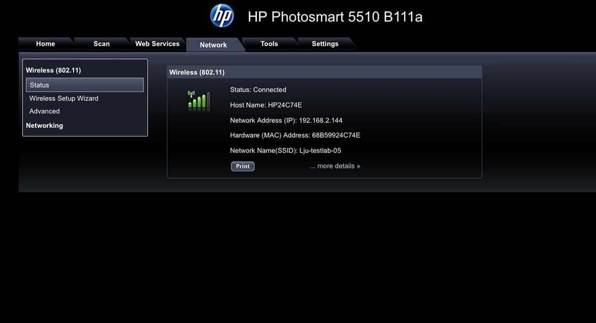 Solved: Wireless radio on HP Deskjet 3050A - J611 - Page 2 - HP Support  Community - 1827219