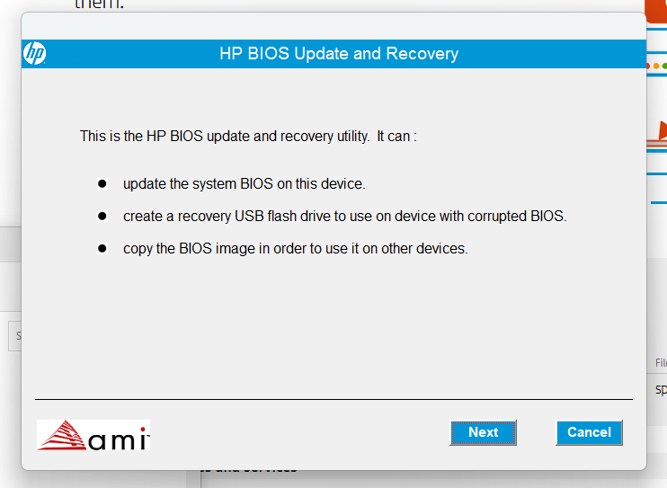 BIOS Recovery Software for HP All-in-One - 22-df0010nh - HP Support ...