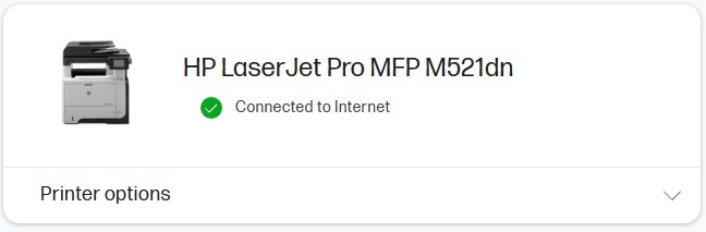 HP LaserJet MFP M521dn. ( wont ePrint - HP Support Community - 8631882