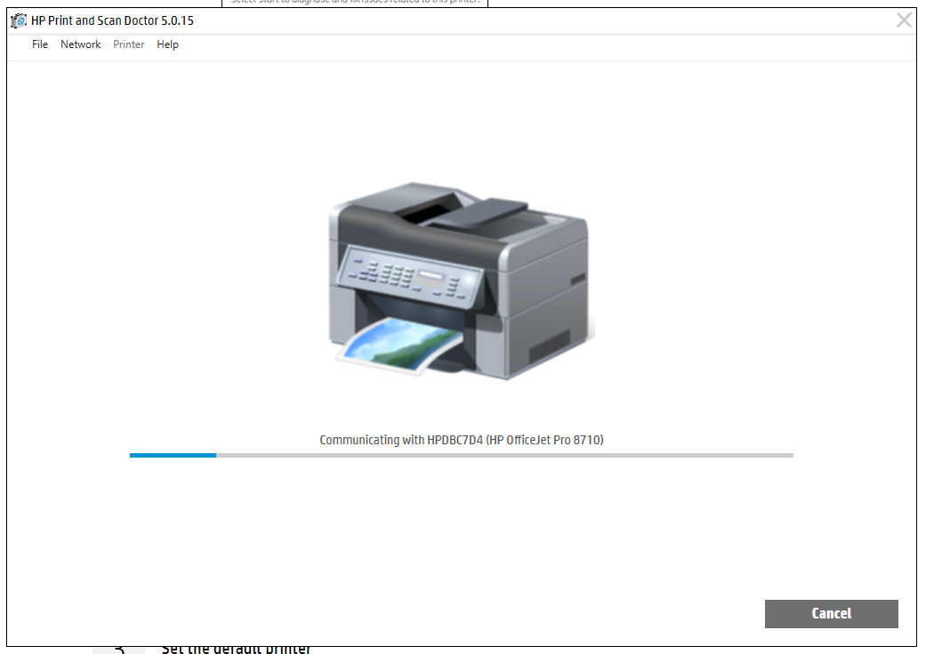 Printer offline in windows - HP Support Community - 8640733