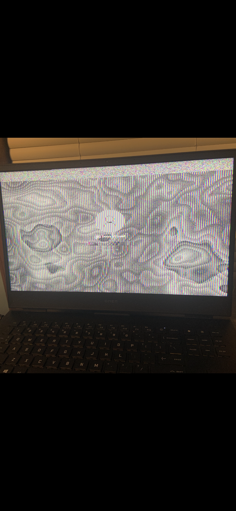 Sudden screen problem - HP Support Community - 8644341