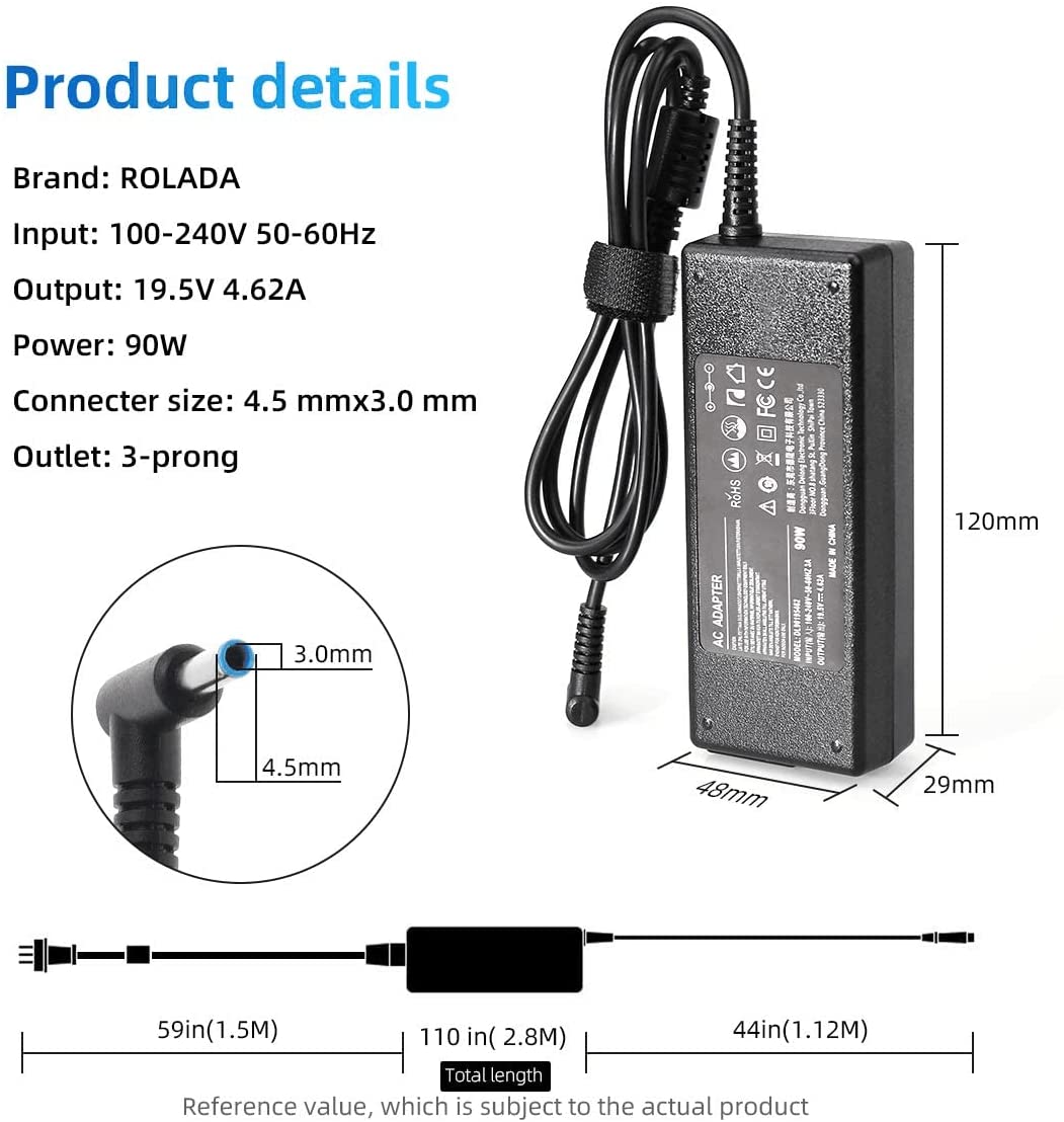 Solved: DC Connector dimensions - HP Support Community - 8651752