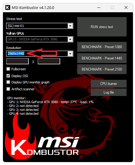 MSI Kombustor