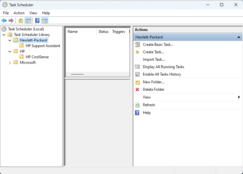 Task Scheduler Screenshot
