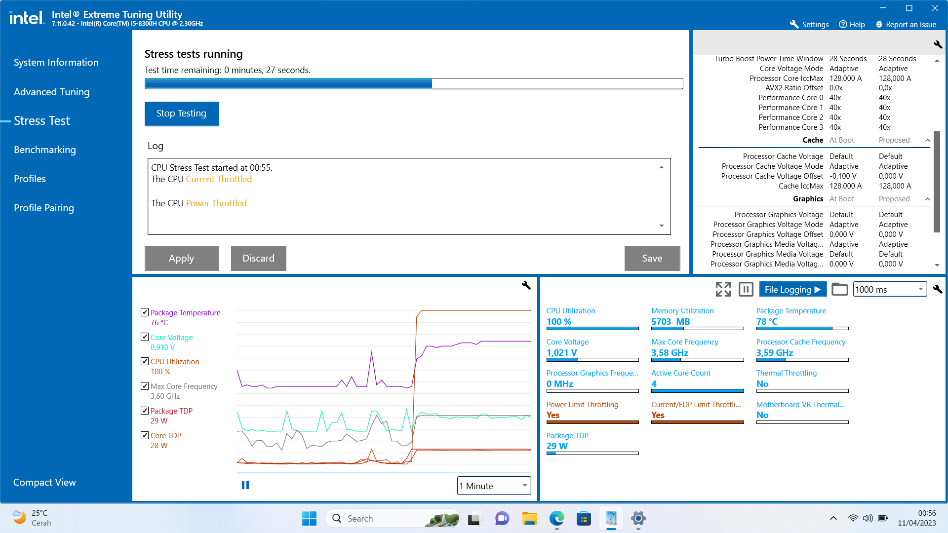 CPU is throttling when on charging - HP Support Community - 8662163