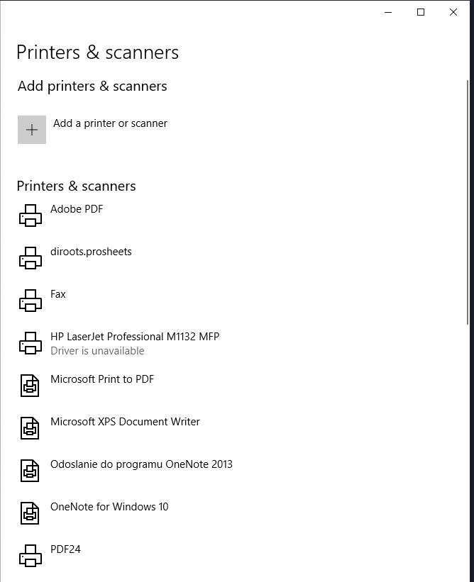 Cannot Install HP LaserJet M1132 MFP. - HP Support Community - 8657193