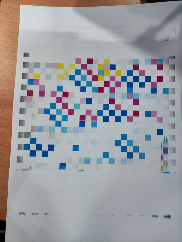 LaserJet 100 color MFP M175nw print quality faded HP Support