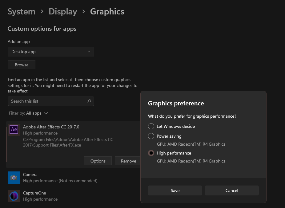 Big Error in my GPU R4 and R5 M330 In Hp laptop - HP Support Community ...