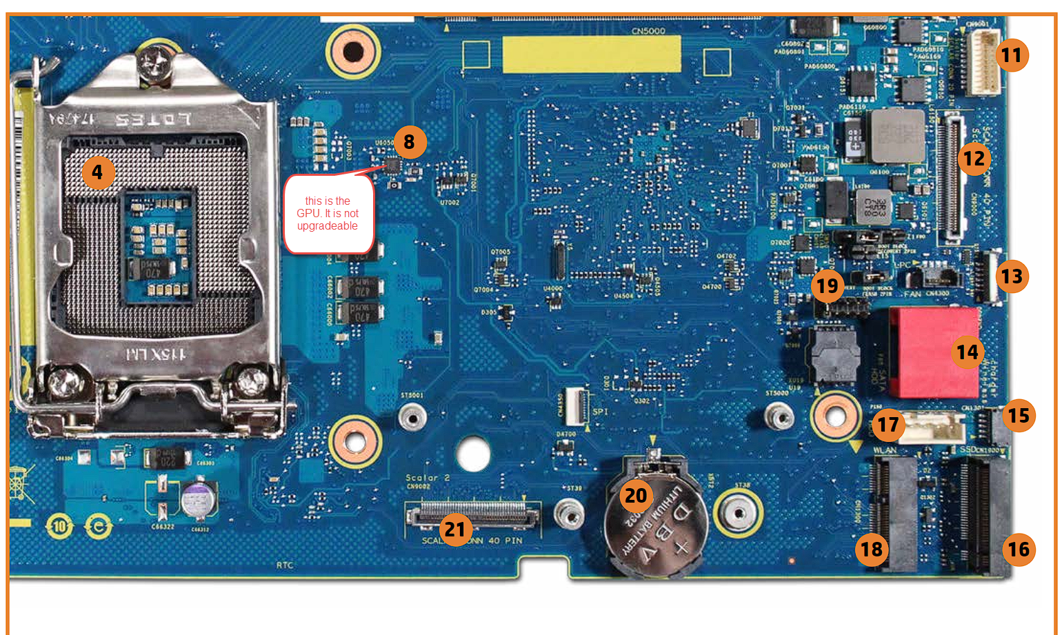 Picture of Can I get a gpu upgrade for my hp all-in-one? - HP Support Community ...
