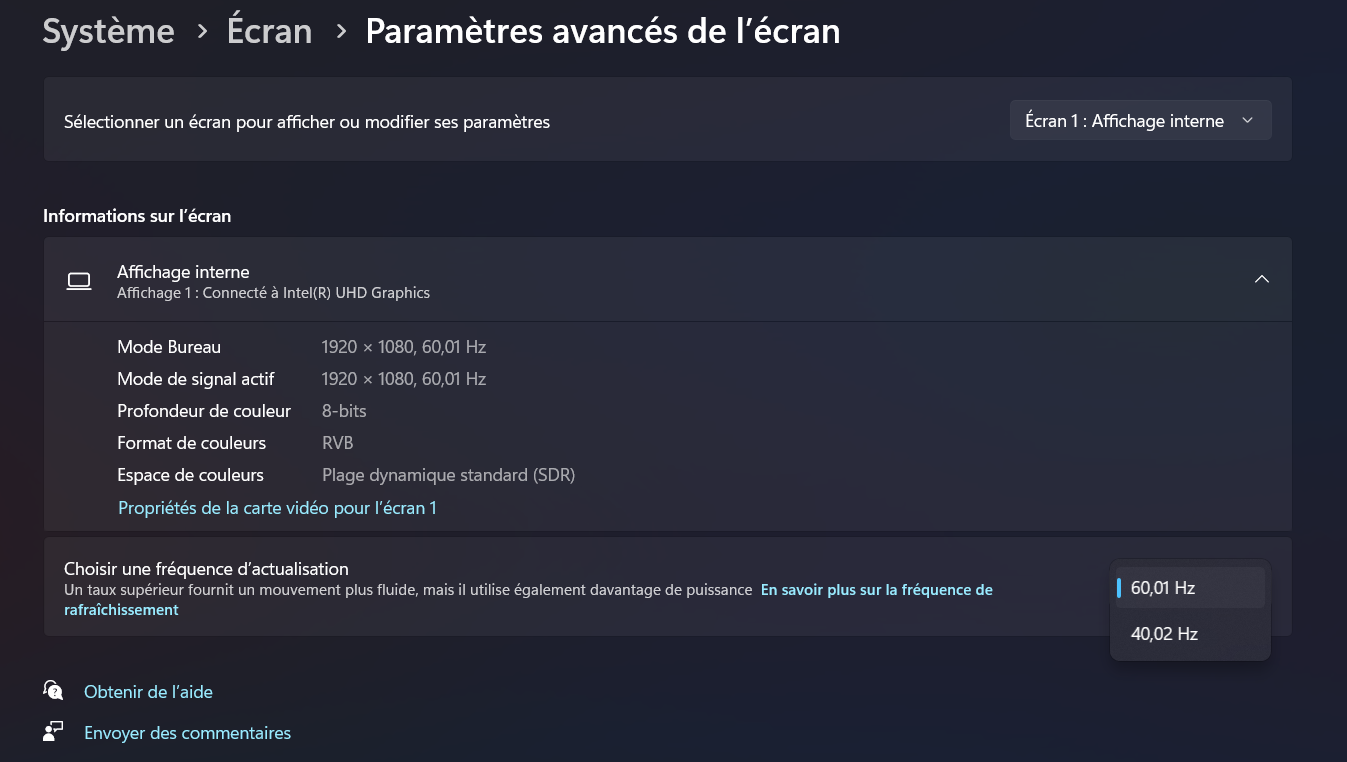 HP Victus 16 144Hz screen lock to 60.001 Hz HP Support Community 8687560
