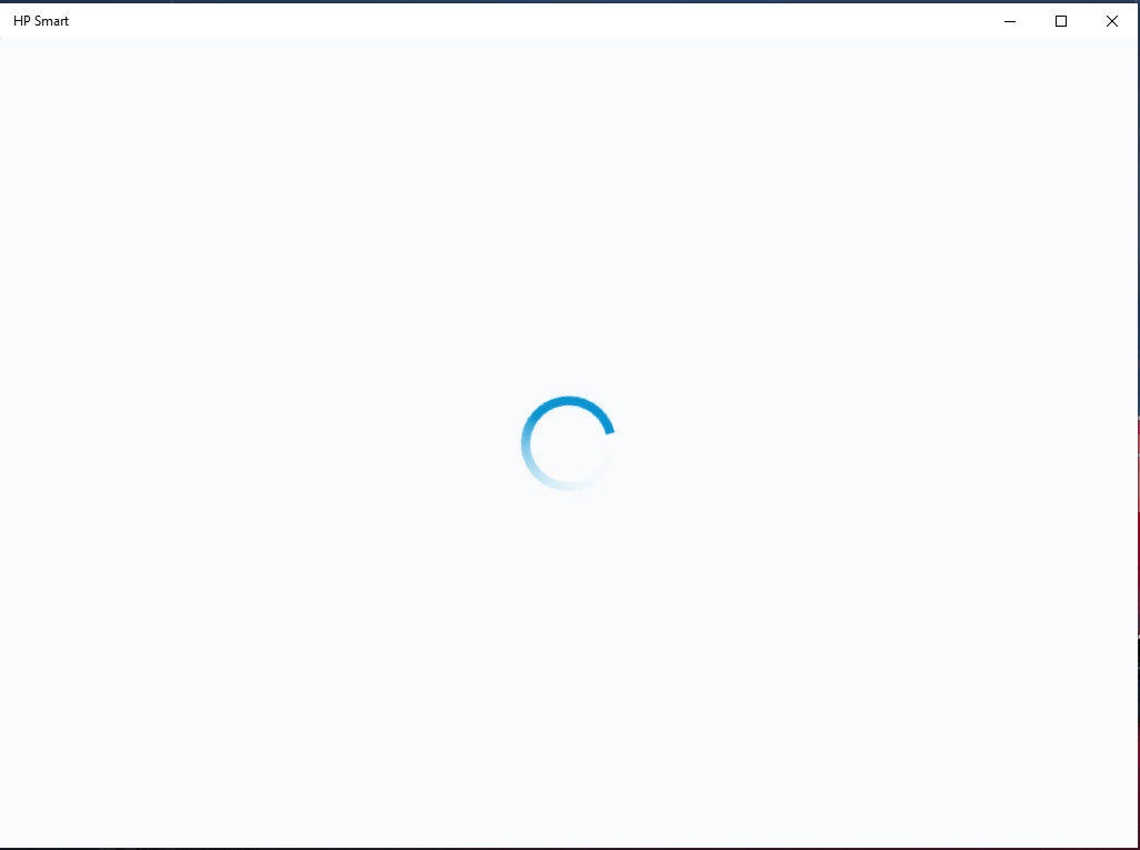 HP App Won't Load Just Keeps Spinning - HP Support Community - 8689549