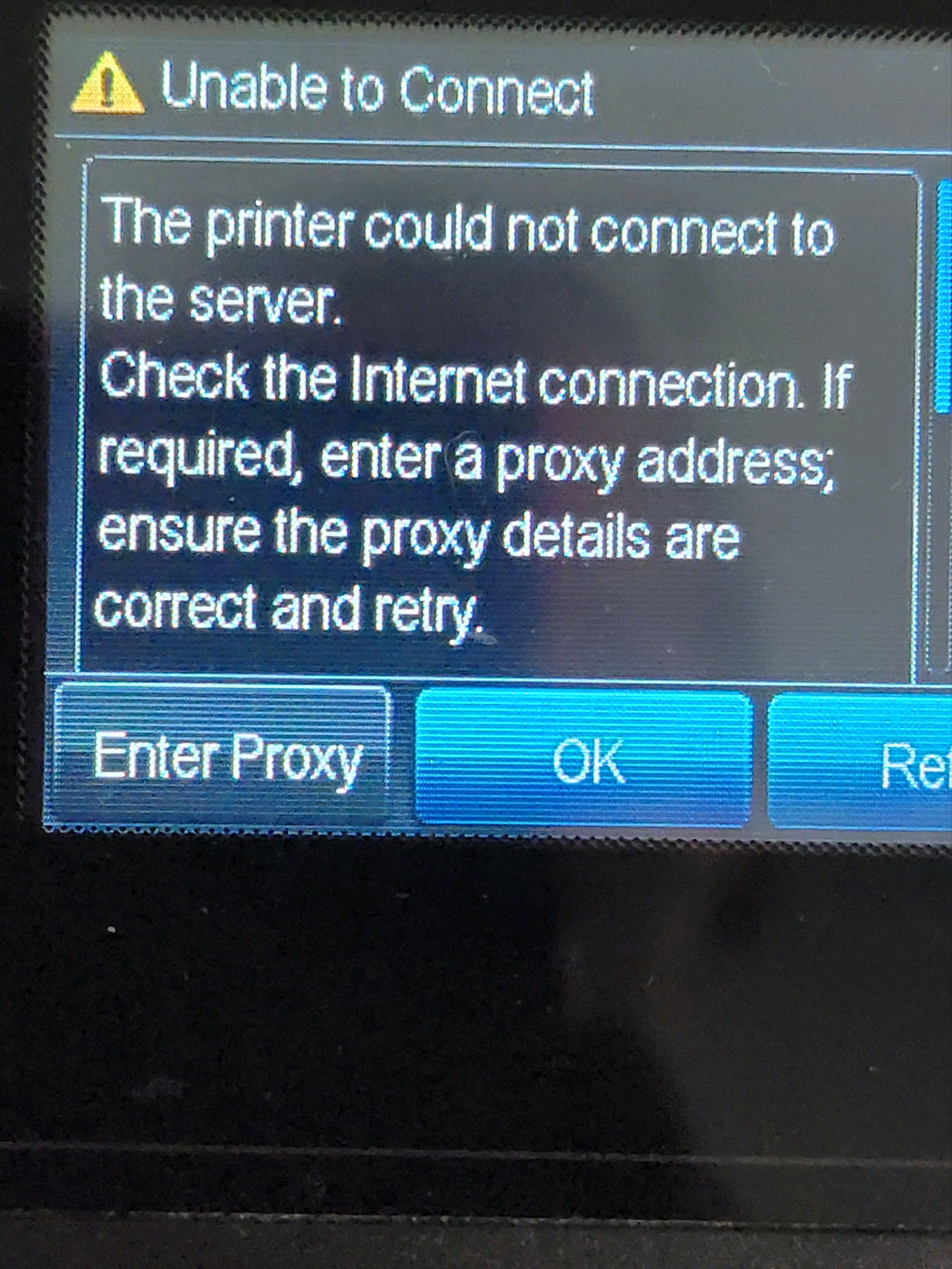 HP 8600 Error Acquiring an EPrint Address Cannot Connect t... HP Support Community 8690361