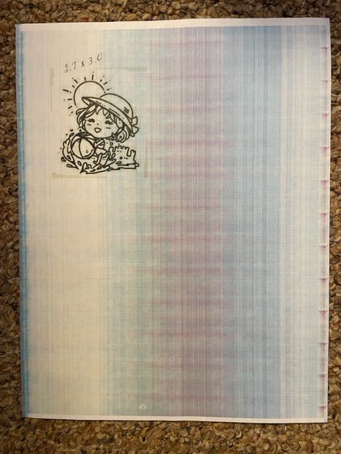 Vertical lines only when printing in color or greyscale - HP Support