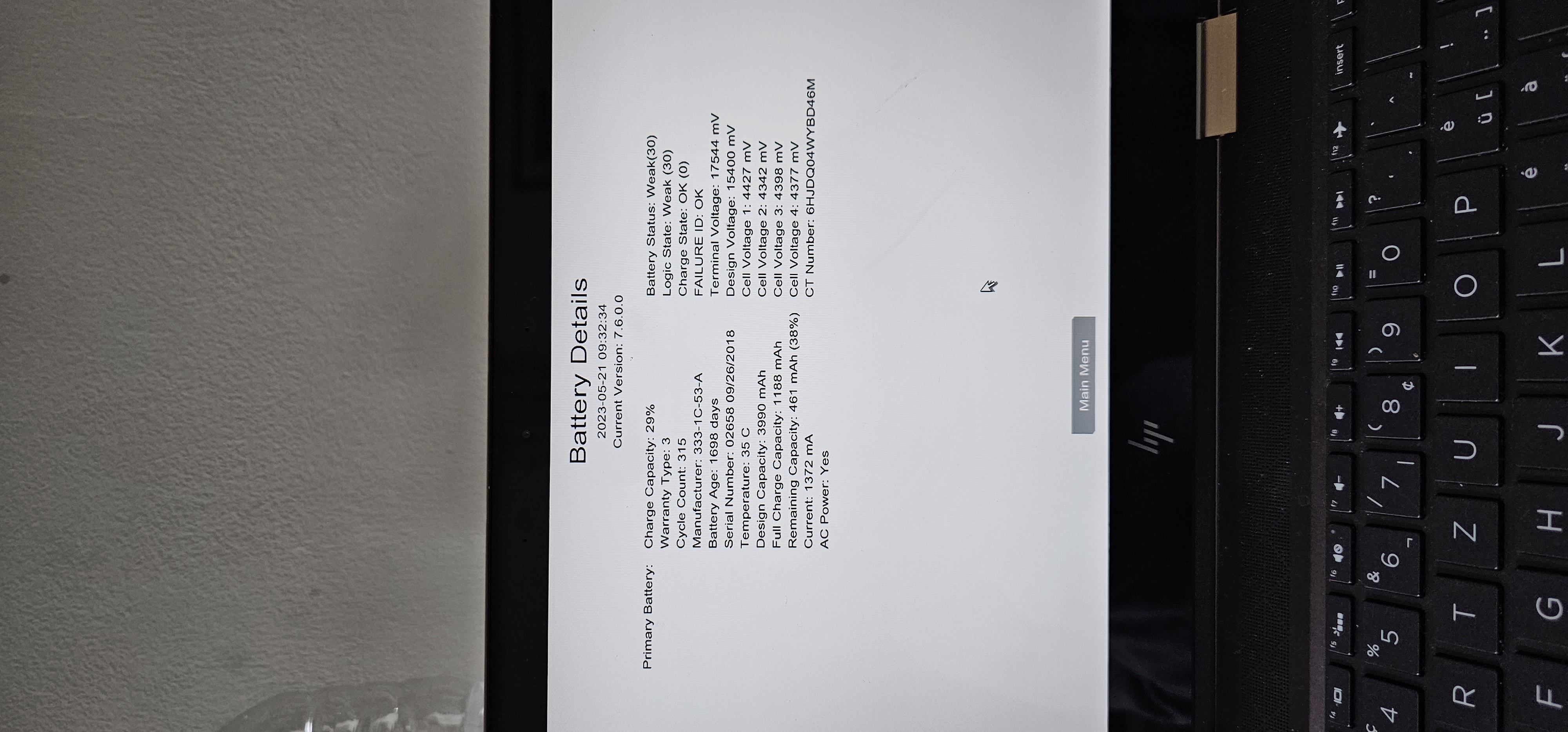 HP Spectre Won t Hold Charge HP Support Community 8692737