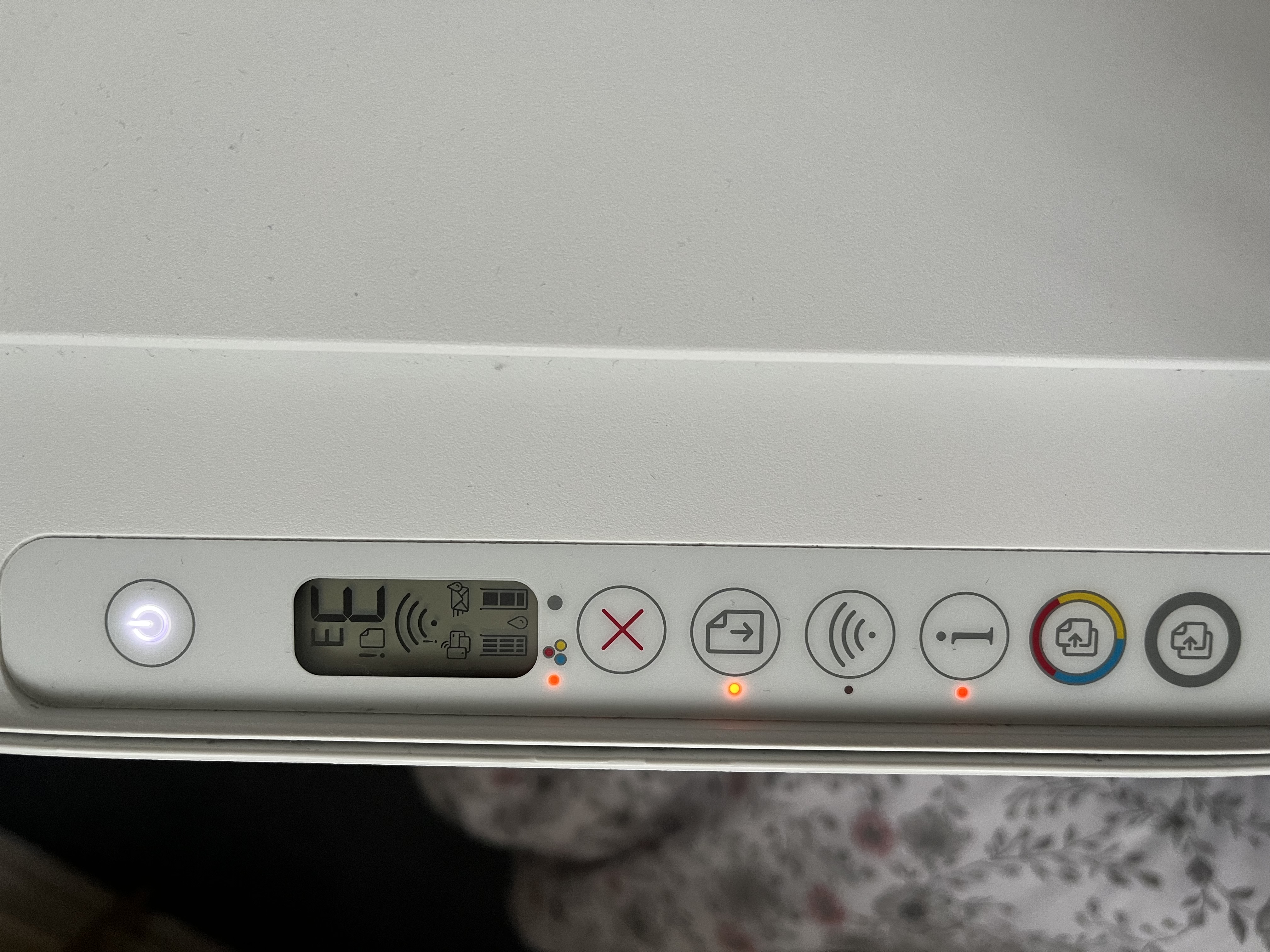 Flashing indicators and error, can’t solve it - HP Support Community ...