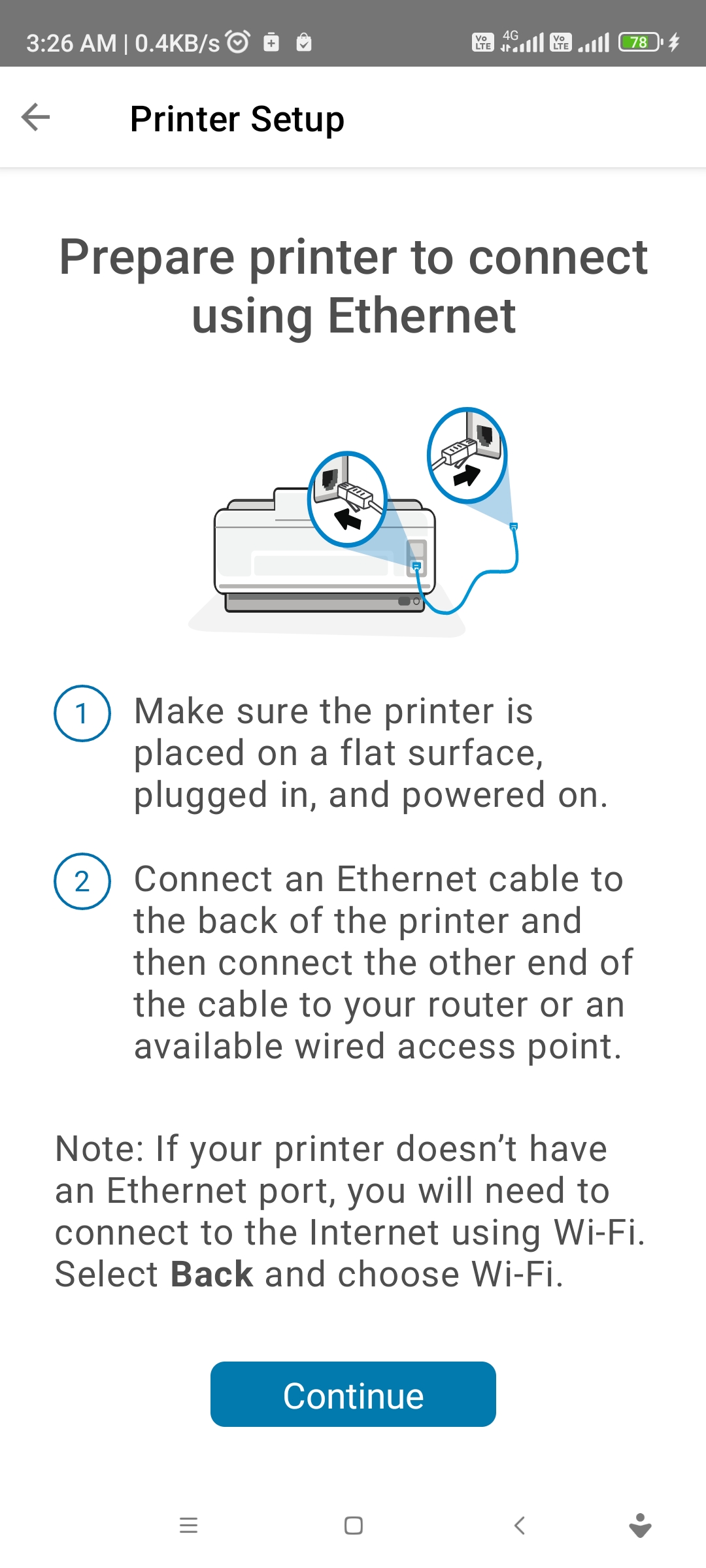 New Otg adapter doesn't detect printers usb cable. (But both... HP