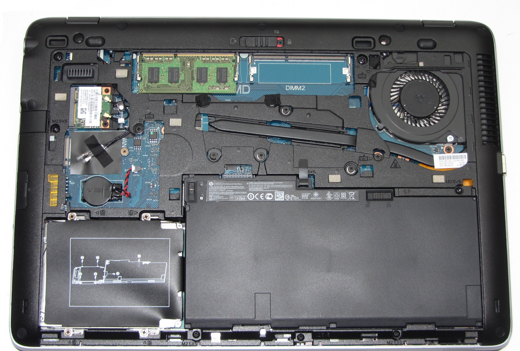 Hp 840 G1 Hp Elitebook Hp Laptop Replace Hdd With Ssd Spare M2