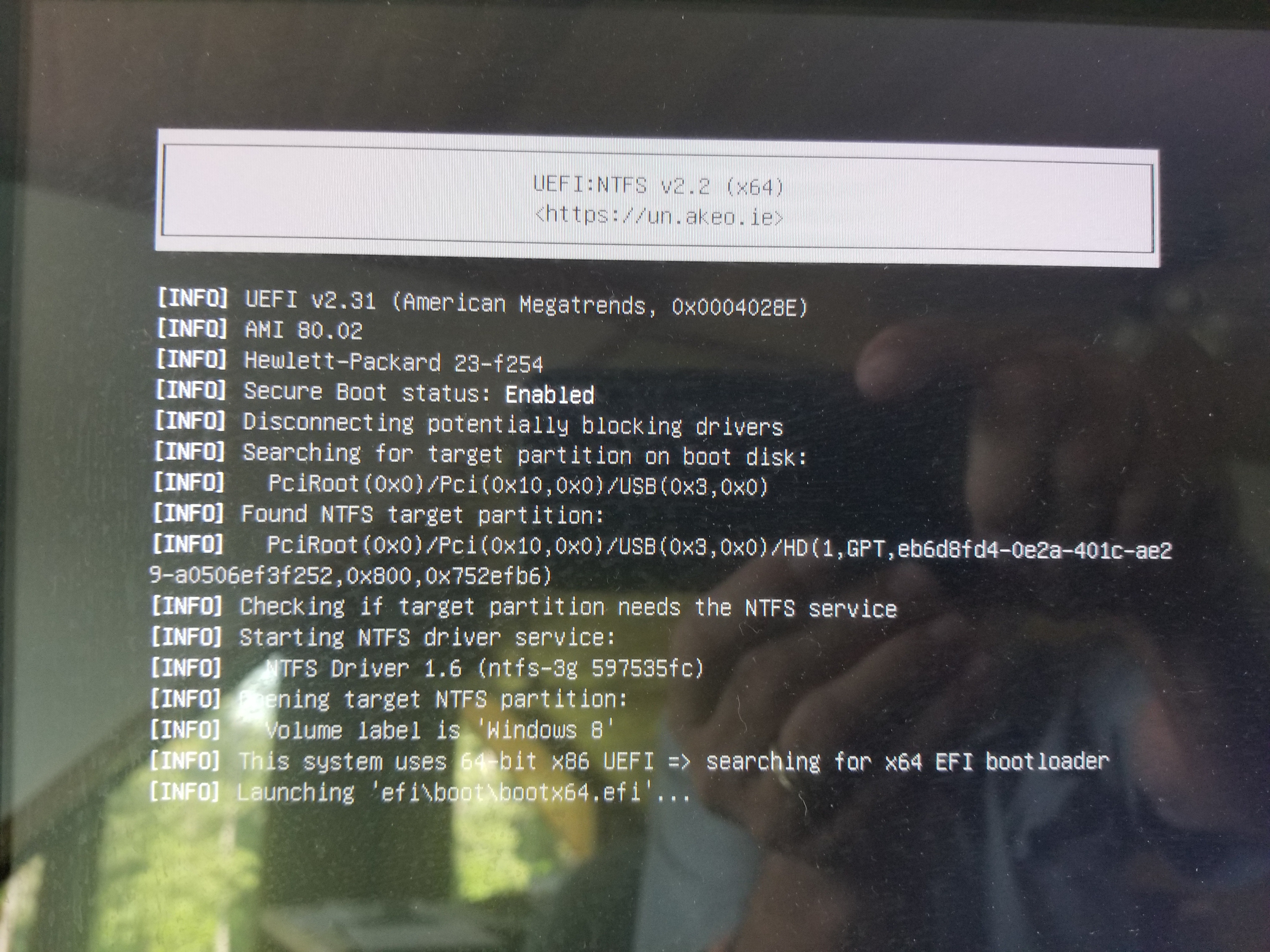 Can't boot a Pavilion 23, Windows 8.1 - HP Support Community - 8717505