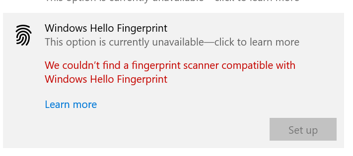 Fingerprint/Biometrics not showing in Device manager and set... - HP ...