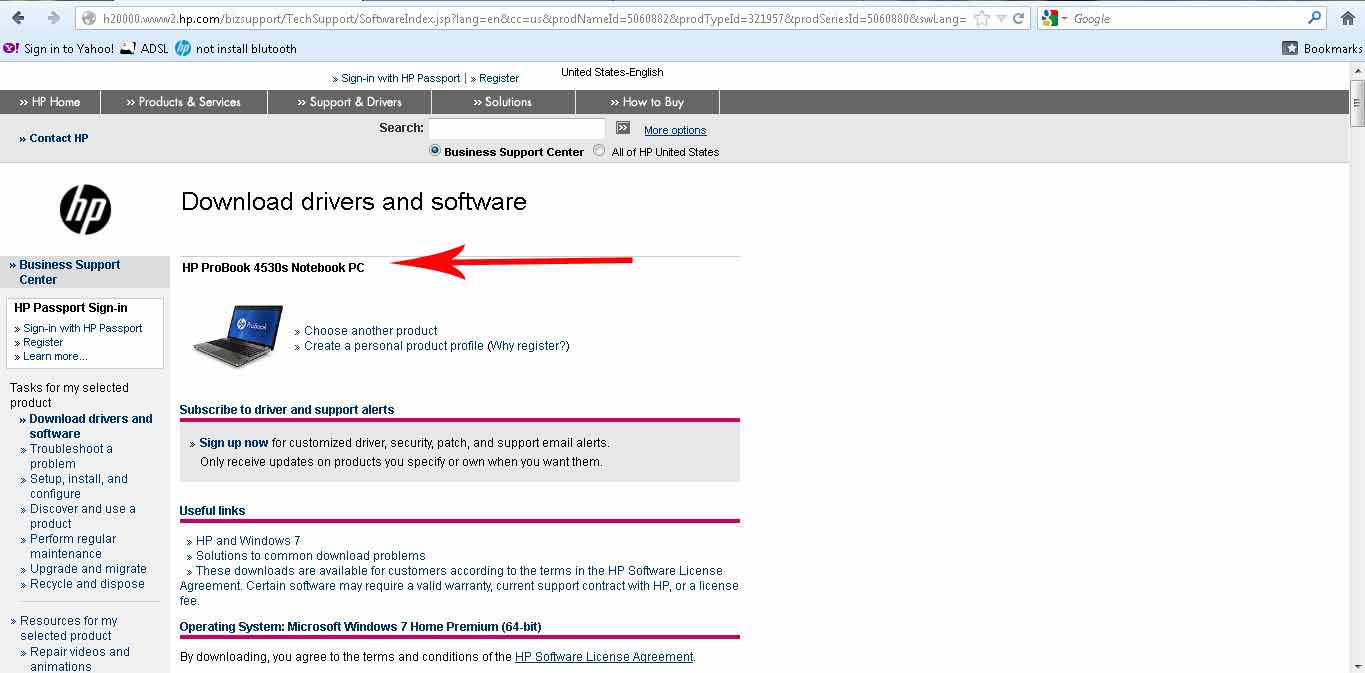 Not Install Blutooth Hp Support Community 1896865