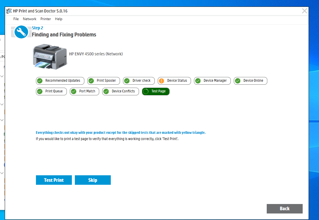 Color Ink Cartridge Problem Not allowed to print HP Support
