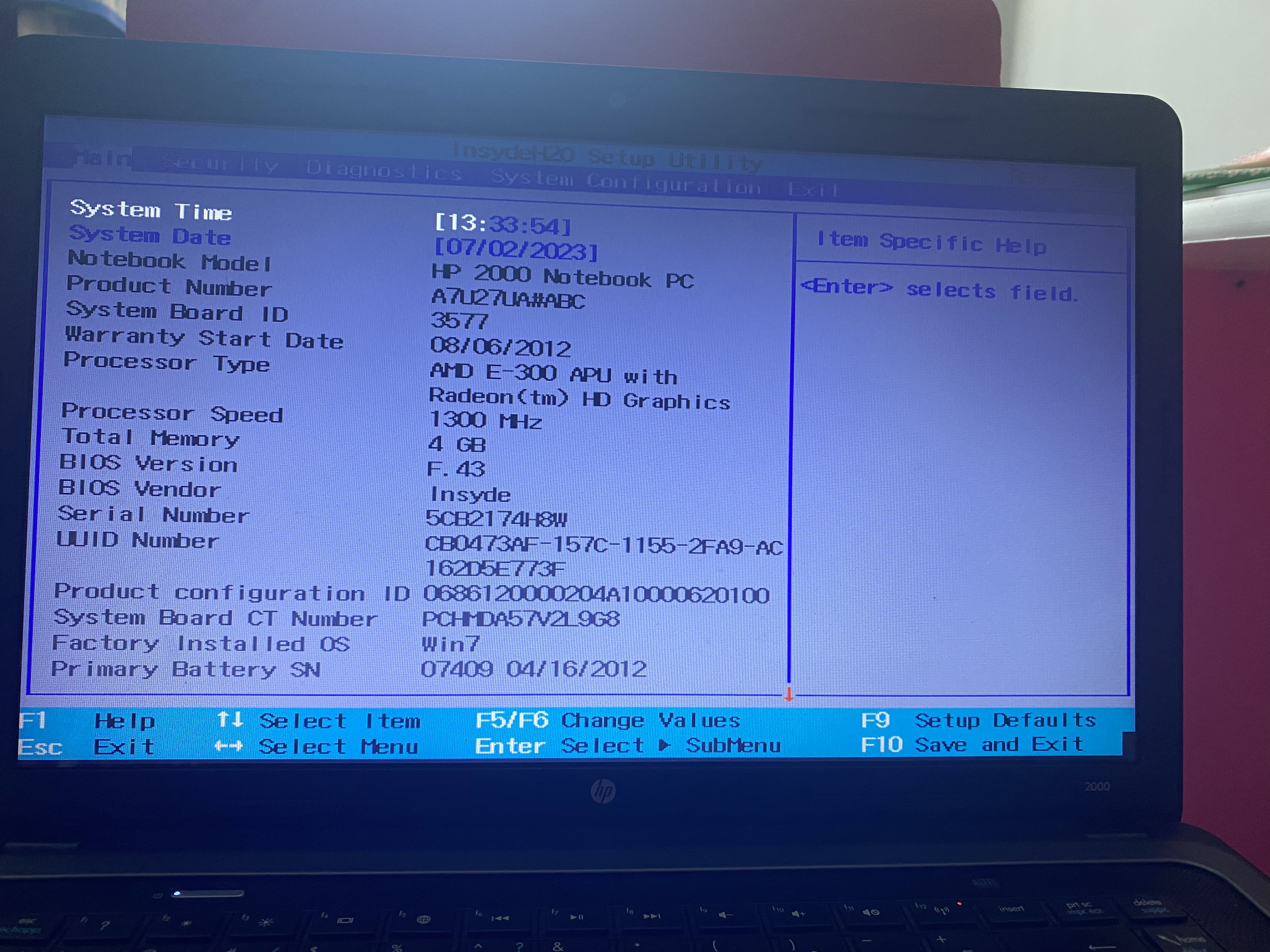 My laptop suddenly has an error called “Boot Device Not Foun... - HP ...