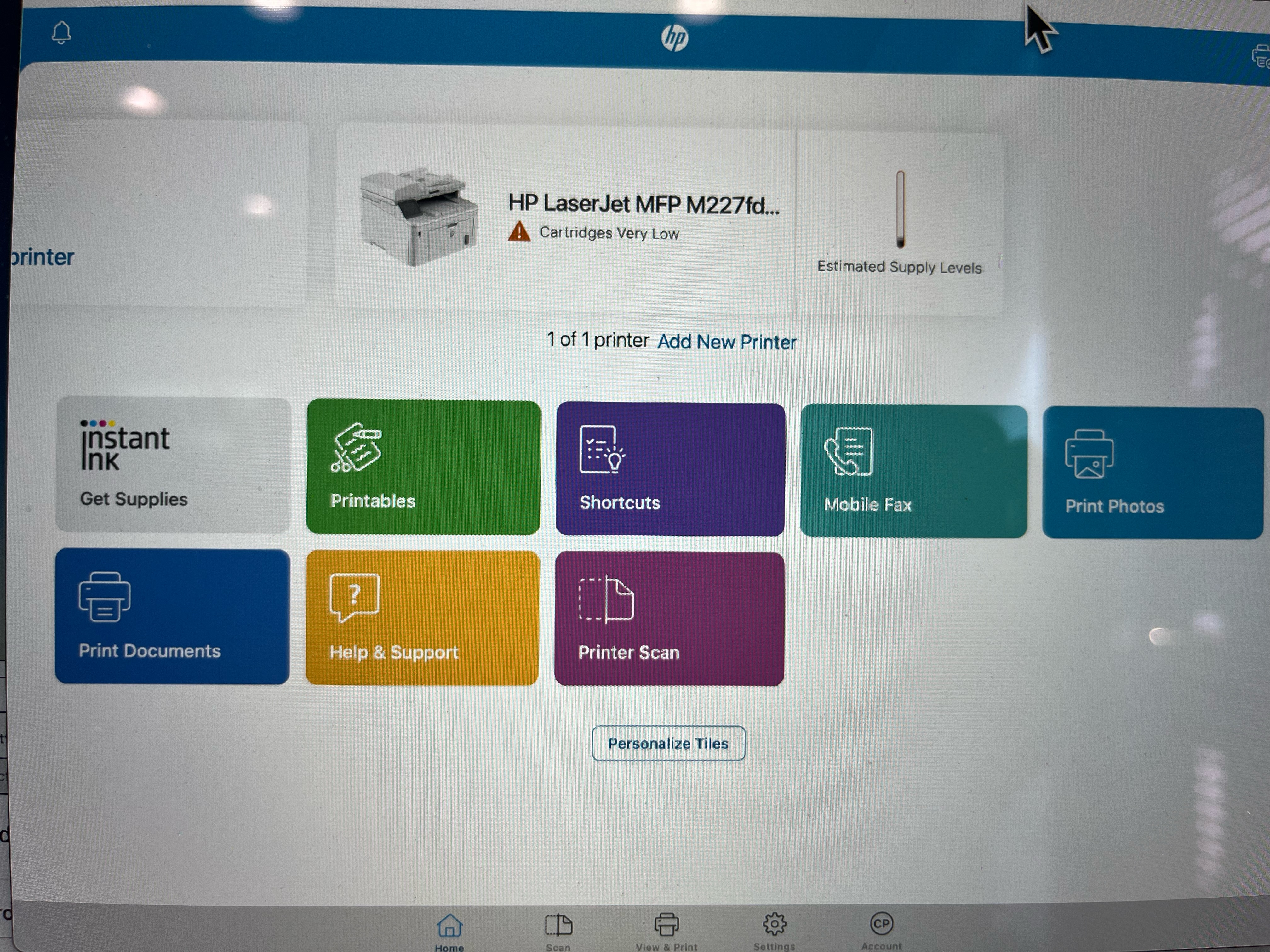 MFP M227 Scanner Interface Changed, Won't Allow Multi Page S... - HP ...