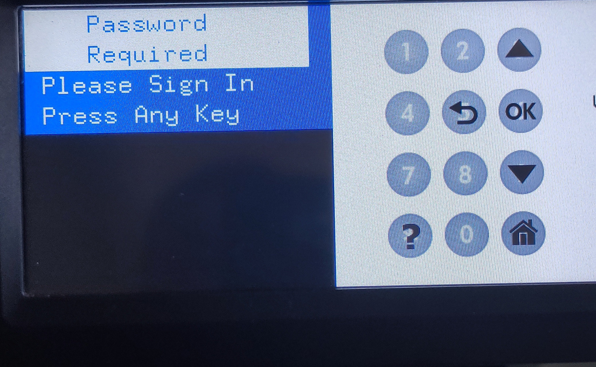 Hp m4555 preboot manu password locked - HP Support Community - 8868823