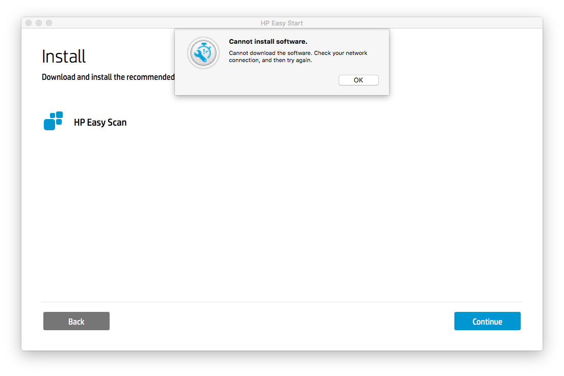 HP Easy Scan will not download in HP Easy Start app HP Support
