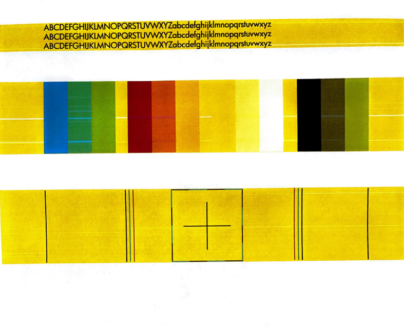 HP Deskjet printing yellow background all over the page HP Support