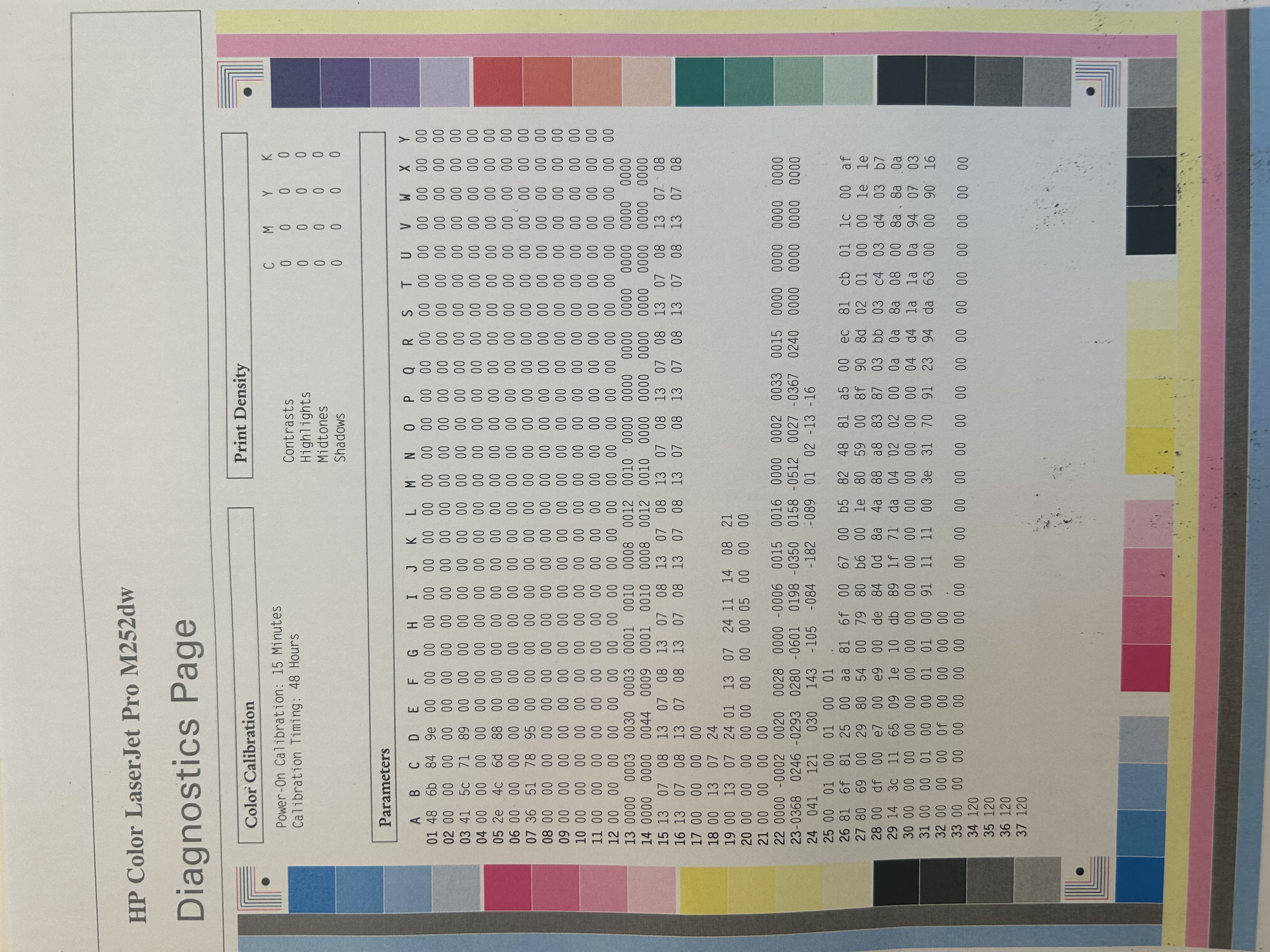 one of 4 colors is ghosting - HP Support Community - 8871153