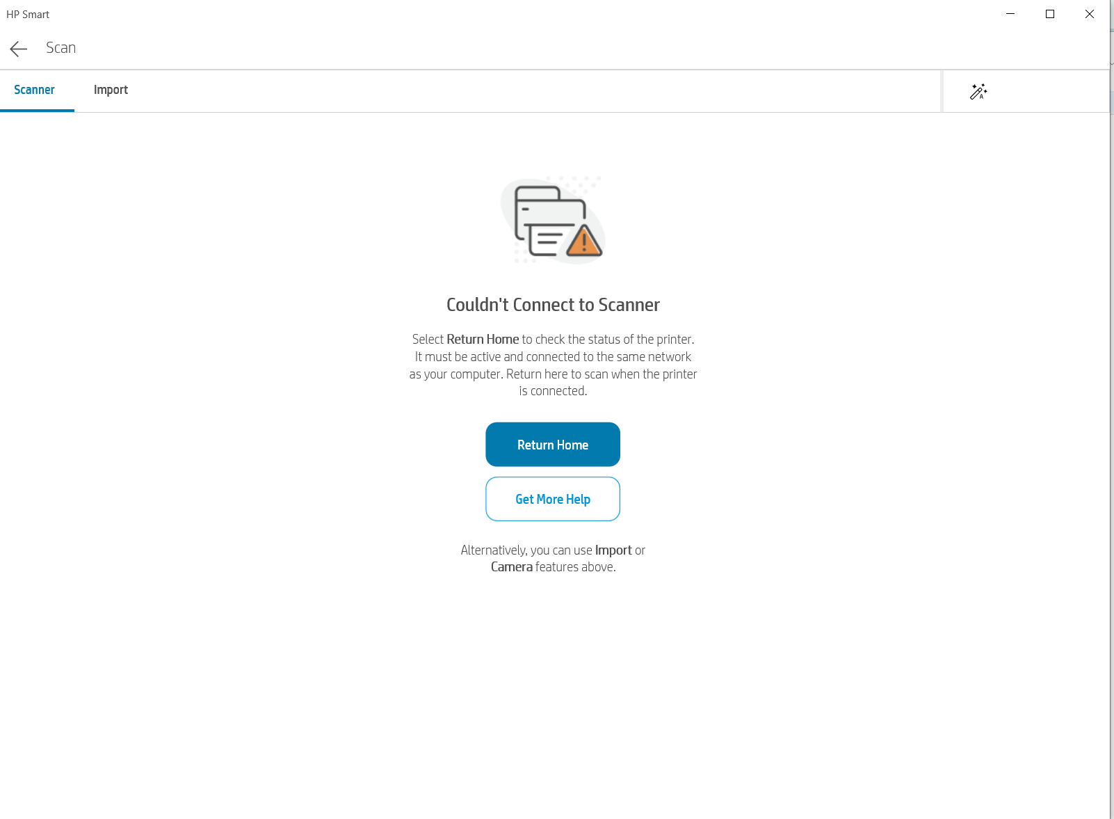 Scanner not working HP Support Community 8884112