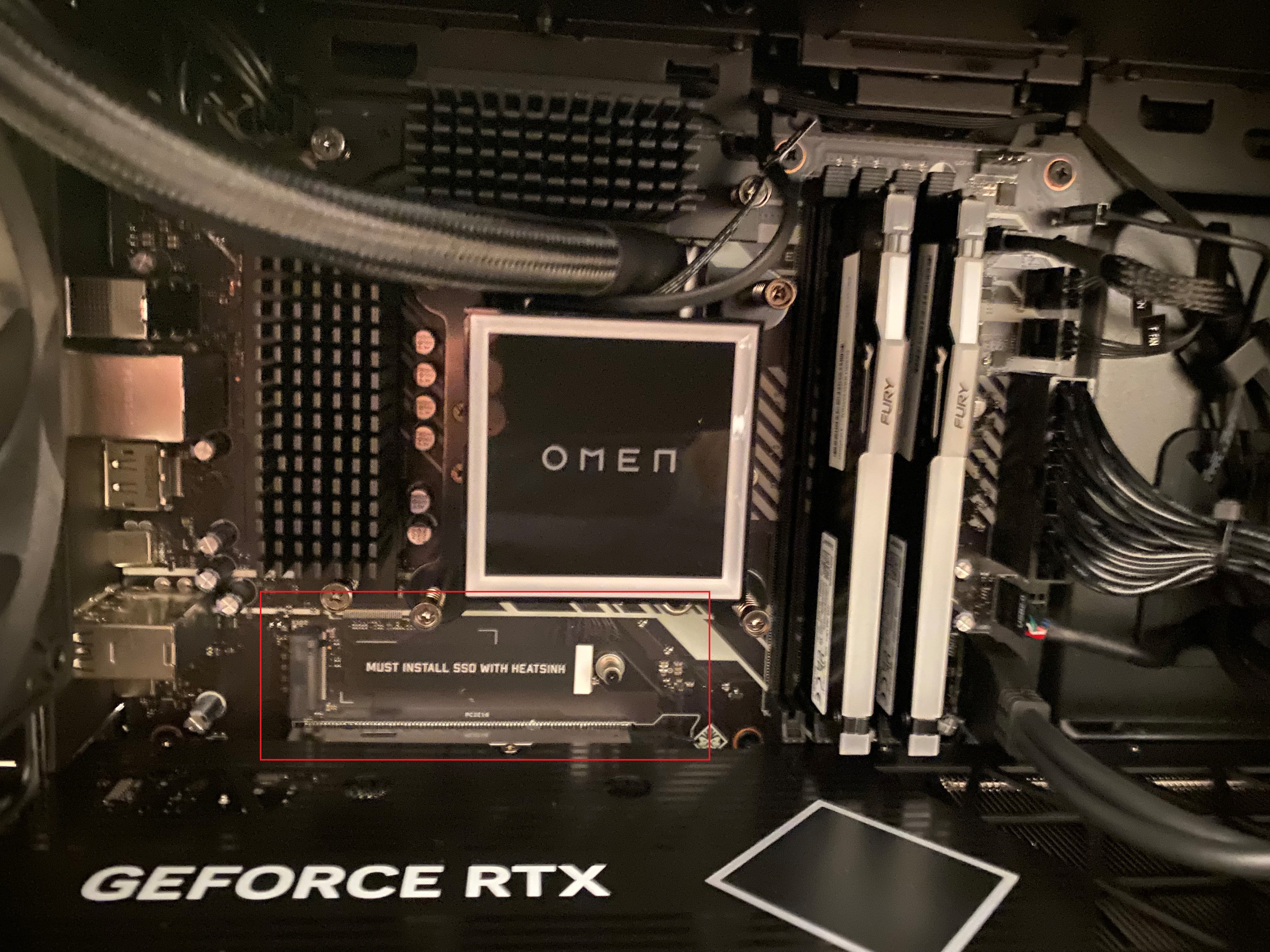 【⚫️Hugtam⚫️ページ】 Solved: M.2 Heatsink missing or GXF card simply to big? - HP