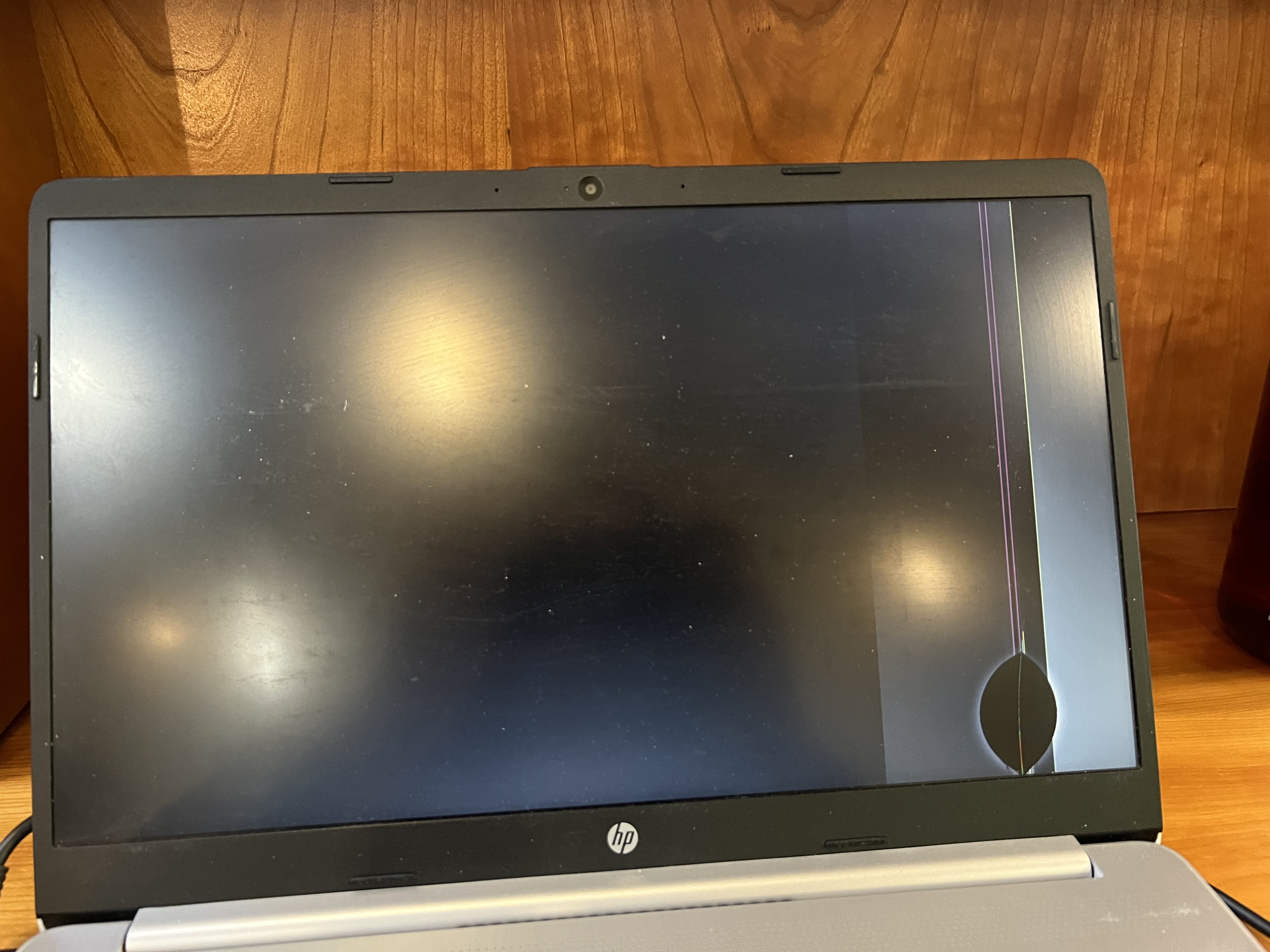 Damaged laptop display - HP Support Community - 8888896