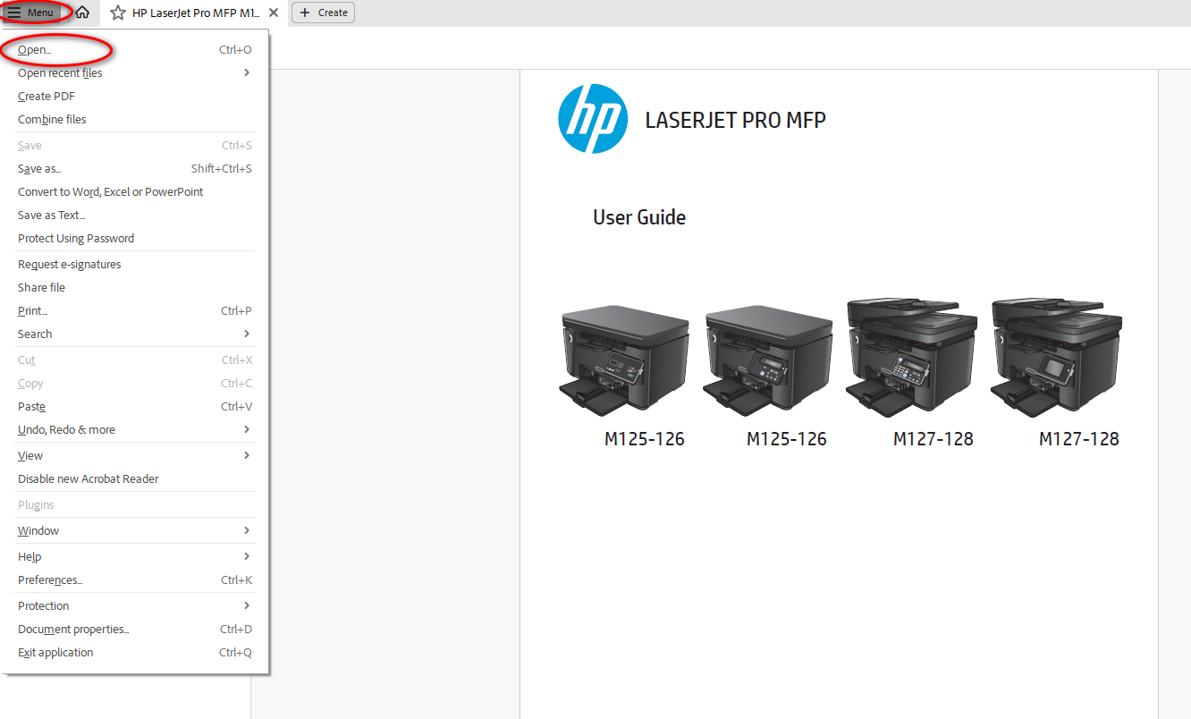 I need a product manual for a HP LaserJet Pro MFP M127fn - HP Support  Community - 8891127
