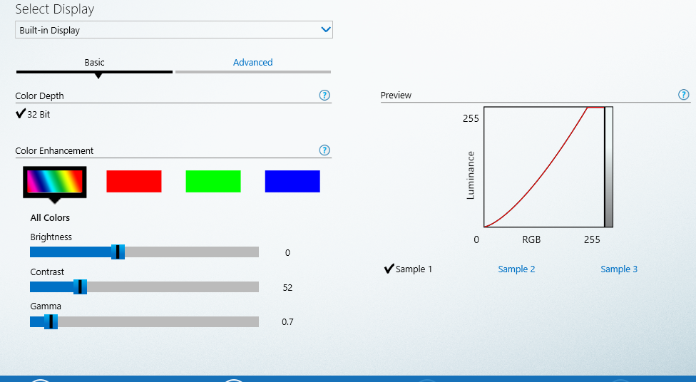 intel hd driver color profile is so bad in hp 15-r011nx lapt... - HP ...