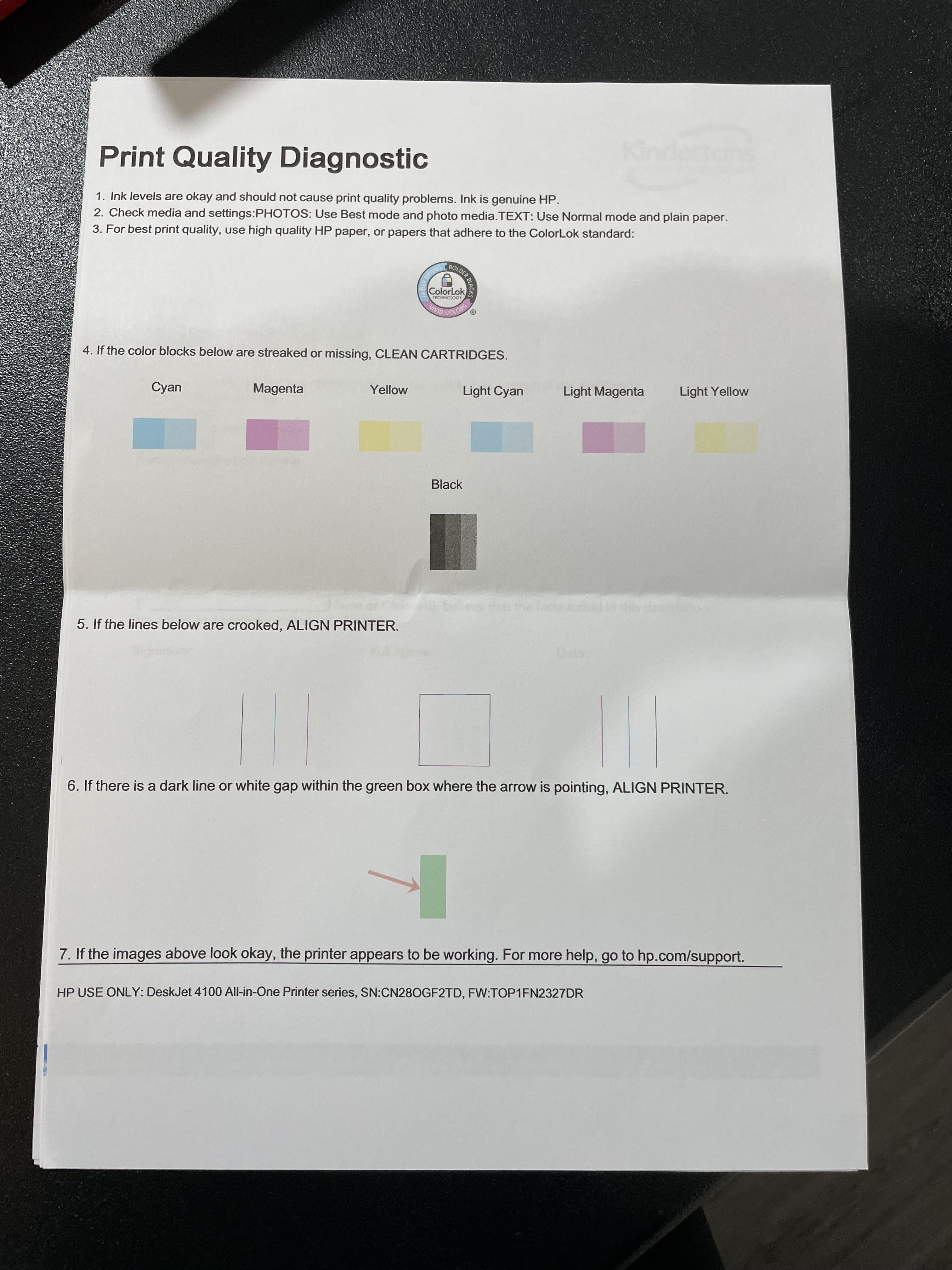 HP 4100 Printing isn't centered - HP Support Community - 8902021