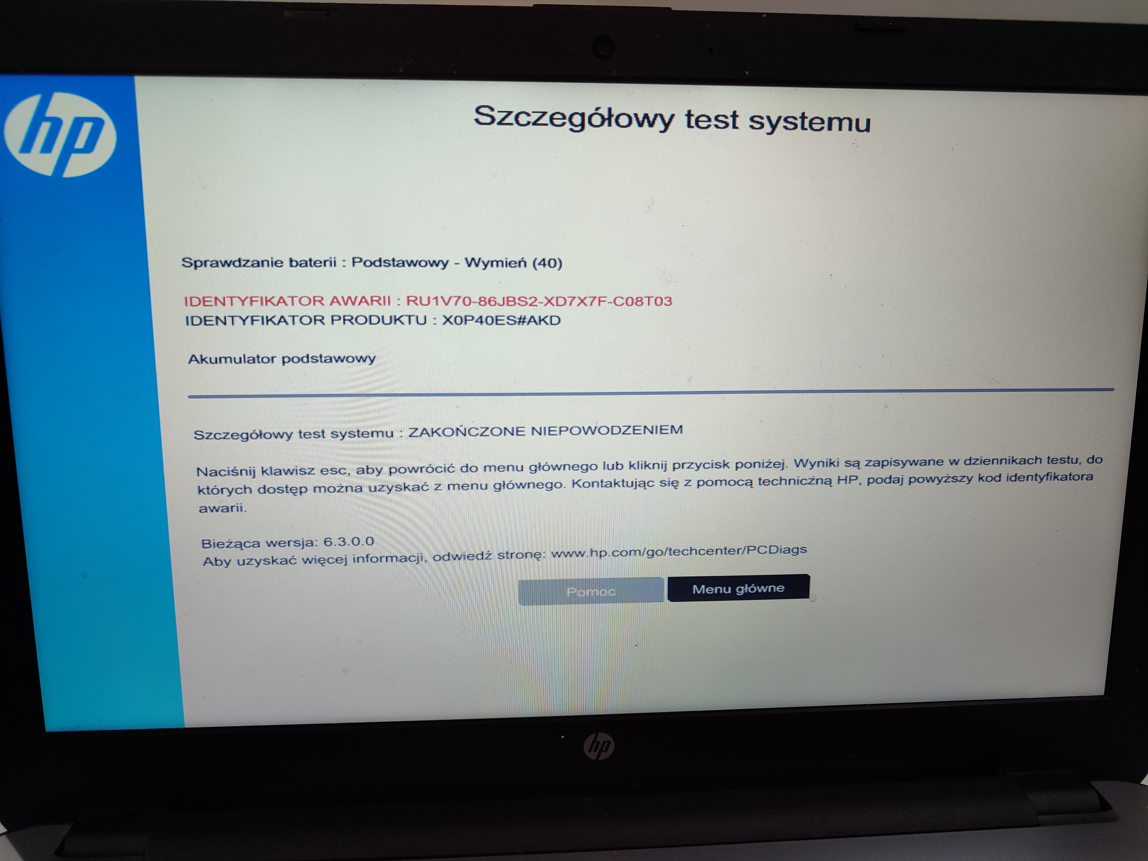 Start system problem - HP Support Community - 8917575