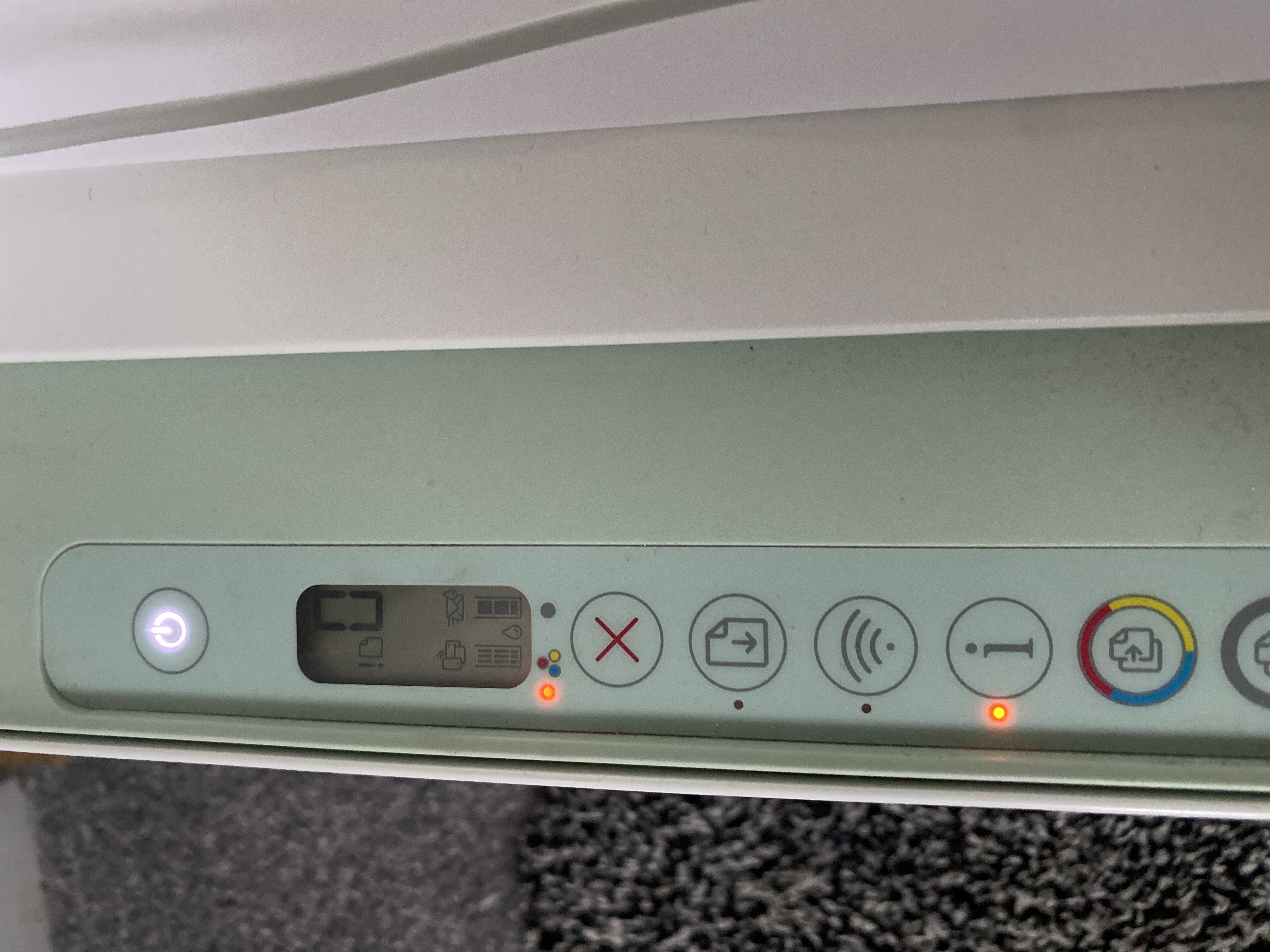 Lights flashing - HP Support Community - 8918104