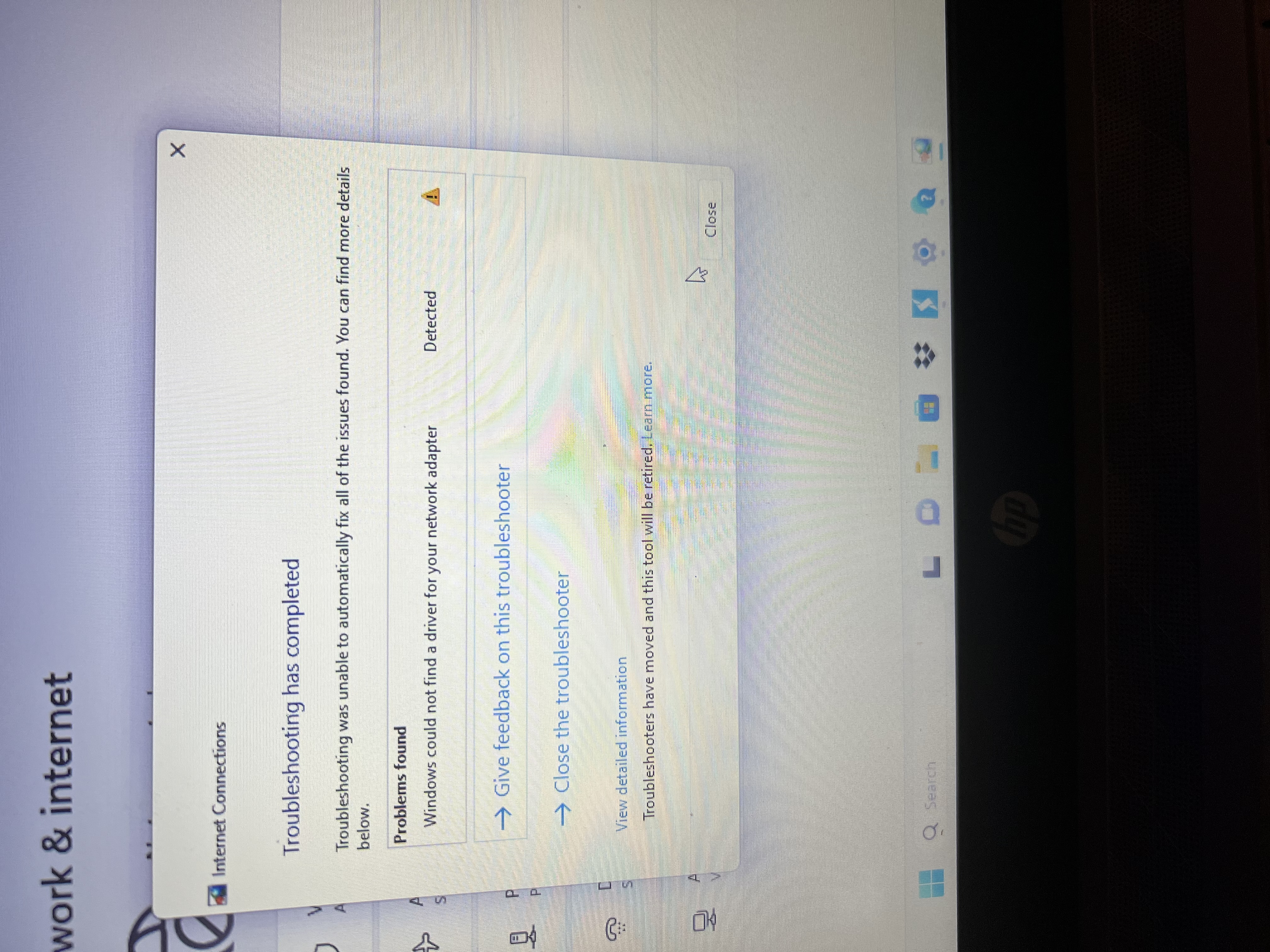 No Option to connect to Wifi - HP Support Community - 8932253