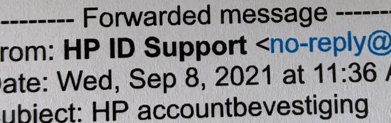 Printed same document from computer (Windows 11). Text is very crisp and sharp as it should be.