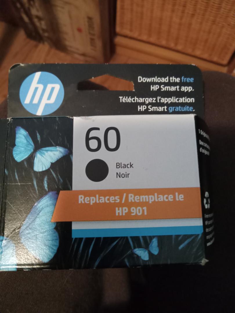 Cartridge in box not what it says on outside of box - HP Support ...